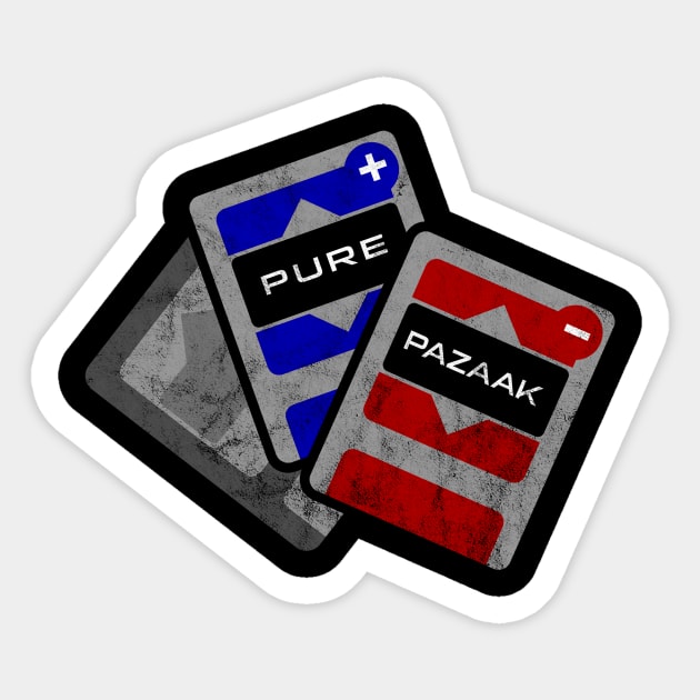 Pure Pazaak Sticker by LazyDayGalaxy